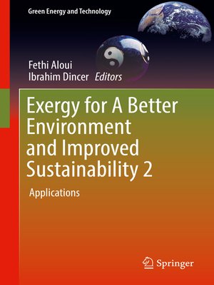 cover image of Exergy for a Better Environment and Improved Sustainability 2